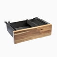 thumbnail image 1 of Desky Minimal Under Desk Drawer - Acacia Softwood / Space Grey, 1 of 10