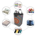 thumbnail image 5 of Picia Mandala Laundry Basket With Handles Laundry Hamper Toys Storage Organizer Foldable Bucket Washing Bin Dirty Clothes Bag For Home Bathroom Bedroom Dorm, 5 of 6