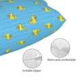 thumbnail image 3 of Balery Duck Swimming Funda de Cojín Estampada, Regalos para Mujeres, Regalos de Amor para Ella, Regalos para Novia o Esposa, Funda de Almohada-16"x24", 3 of 6