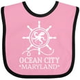 thumbnail image 3 of Inktastic Ocean City Maryland Vacation Boys or Girls Baby Bib, 3 of 4