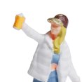 thumbnail image 5 of 1/87 Diorama Hand Painted Graffiti Resin People Model Building Park Layout Scenario Desktop Decor Collections Supplies - girl, 5 of 6