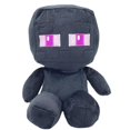 thumbnail image 3 of New Creeper + Enderman plush stuffed toy, green black, 25cm, 3 of 3