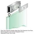 thumbnail image 4 of ElectromagneticLock U Shape Holder, U Shape Bracket Aluminum Alloy Durable 180kg  For Glass Door, 4 of 8