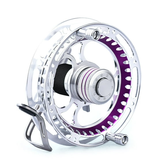 Fish Line Wheel Fly Fishing Reels Saltwater And Freshwater Fly Wheel Hand Reels Line Coils Fishing Tool Easy to Use