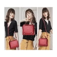 thumbnail image 2 of Bolsa Bandolera Mujer Moda Cartera Crossbody Tote Hombro Rojo, 2 of 5