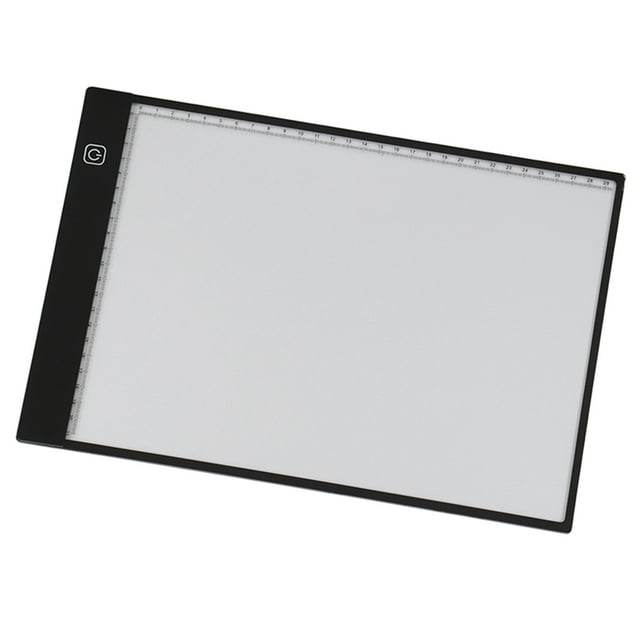 Ultra thin Light Board LED Light Pad for Template, Scrapbook, Sketch, Drawing, Wear resisting, with 3 mode Dimming Control, Suitable for X ray Viewing