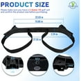 thumbnail image 4 of 2 Seat  Golf Cart Bag Holder with Screws, Golf Bag Attachment for 1987-Up Club Car  2 Seat Models, OEM #1013935, 4 of 6