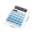 thumbnail image 4 of Sentmoon Desk Calculator Calculator Dualss Power Solar and Battery Desktop Calculator 12 Digits Large LCD Display Standard Function Calculator for Office Home Business Daily Use, 4 of 7