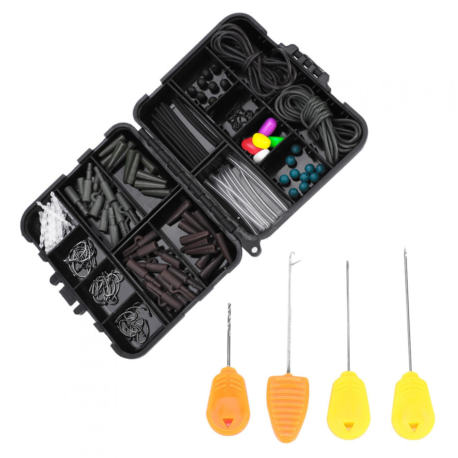 Fishing Tackle Box Kit Carp Fishing 160Pcs Carp Fishing Tackle Kit