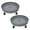 Gray#5, variant on 30 Gallon and 55 Gallon Heavy Duty Plastic Drum Dolly – Durable Plastic Drum Cart 900 lb. Capacity- Barrel Dolly with 5 Swivel Casters Wheel,