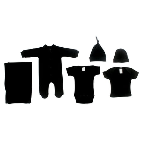 

Bambini Black 6 Piece Layette Set
