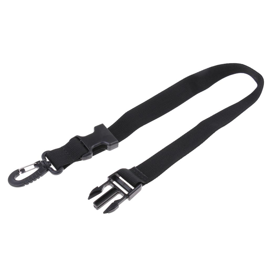 Dive Flag Webbing Keeper Lanyard Clip Quick Release Buckle for Scuba Diving 