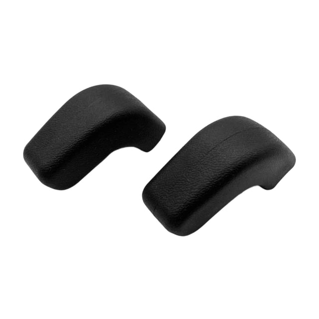 Terraxo 2 Pieces Tow Hook Covers Protective Covers Front Hitch Covers Professional Replacement Part Accessory TPU Material Easy Installation Suitable for Off Road Use Car Exterior Protection Black