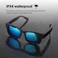 thumbnail image 5 of SUGARMOM Smart Glasses Wireless Bluetooth Sunglasses Open Ear Music And Hands-Free Calling Polarized Lenses IP4 Waterproof Connect Mobile Phones and Tablets (Blue), 5 of 7