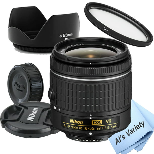 Nikon Af P Dx Nikkor 18 55mm F 3 5 5 6g Vr Lens White Box Walmart Com Walmart Com