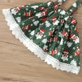 thumbnail image 6 of Jkerther Newborn Baby Girl Christmas Clothing，Lace Top Suspender Dress Headband 3PCS Outfits, 6 of 7