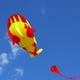 thumbnail image 1 of de Ballena Suave Regalos para s Voladoras de 30M Cuerda Parafoil de Playa para Senderismo Viaje Playa Cam rojo y amarillo Hugo Cometa de ballena asesina, 1 of 6
