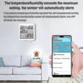 thumbnail image 5 of Smart Wifi Thermometer Hygrometer Voice Control Wireless Room Temperature Humiditsensor Battery, 5 of 5