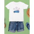 thumbnail image 3 of Happy July 4th Truck T-Shirt Juniors -Image by Shutterstock,  x-Small, 3 of 4
