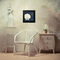 thumbnail image 4 of Pela Studio 12x12 Black Modern Framed Museum Art Print Titled - Coastal Moonlight II Teal, 4 of 5