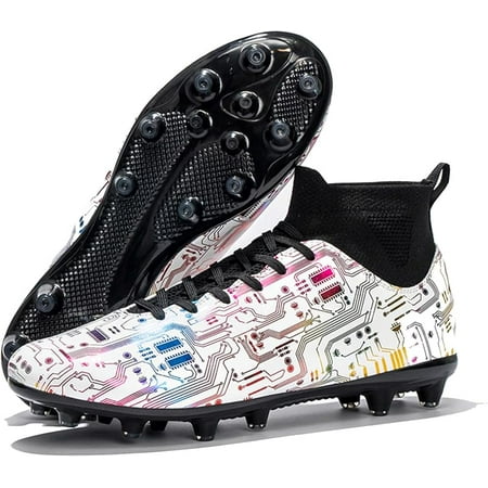 

Unisex-Adult Soccer Shoes for Outdoor Mens Training Turf Football Cleats Womens Lightweight Indoor Sneaker