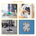 thumbnail image 4 of SVOHZAV Diatomaceous Earth Bath Mat Non-Slip Quick Drying Floor Mat Super Absorbent Fit Underdoor Mat for Shower Bathroom Sink Floor Rug 23.6" L x 15.4" W (60 * 39 cm,Rectangle)-(Banana Leaf), 4 of 7