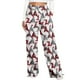 thumbnail image 4 of Pntutb Pantalones con cordón de bolsillo con cintura elástica y estampado navideño para mujer Pntutb Pntutb-6982, 4 of 8