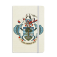 thumbnail image 1 of Carnet Emblème National des Seychelles Afrique Couverture Rigide en Tissu Journal Classique, 1 of 3