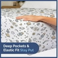 thumbnail image 7 of CGK Linens 3-Piece Cute & Cozy Kids Sheet Set - Twin Size Kids Bedding With Vibrant Designs For Boys, Girls, Teens, Toddler, Outer Space, 7 of 7