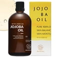 thumbnail image 1 of BEAUDIANI Aceite de jojoba orgánico 3.4 fl oz puro orgánico natural aceite dorado prensado en frío virgen coreano cuidado de la piel aceite de jojoba para piel cara cuerpo cabello uñas cutícula vita, 1 of 5