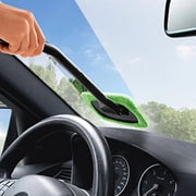 Telebrands Windshield Wonder Microfiber Long Handled Cleaning Tool