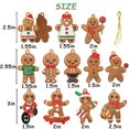 thumbnail image 3 of Adornos de Hombre de Jengibre NQ 12 Piezas para Árbol de Navidad 3 Pulgadas, 3 of 5