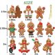thumbnail image 3 of Adornos de Hombre de Jengibre NQ 12 Piezas para Árbol de Navidad 3 Pulgadas, 3 of 5
