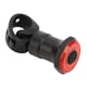 thumbnail image 2 of MEROCA WR25 Luz trasera de inducción para bicicleta inteligente Luz de advertencia de detección de freno recargable por USB (Luz trasera montada en tija de sillín WR25 negra [alto brillo 100 lm]), 2 of 8