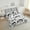 Black Grey White, variant on YST Snake Comforter Set Toddler,Blue Snake Bedding Set for Kids Teens Boys Man,3D Reptile Down Comforter Tropical Bed Set,Blue Scales Quilt Set,Palm Leaf Wild Animal Wildlife Duvet Insert