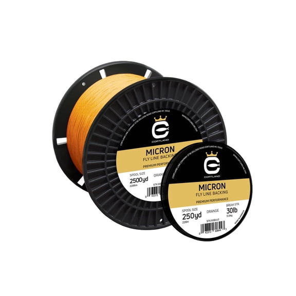 Micron Fly Line Backing - Orange