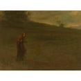 thumbnail image 2 of George Fuller 24x19 Gold Ornate Framed and Double Matted Museum Art Print Titled - The Gatherer of Simples (C. 1880), 2 of 4