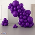 thumbnail image 2 of PMU Balloons 11 Inch PartyTex Premium Crystal Purple Latex Pkg/12, 2 of 6