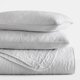 thumbnail image 5 of Juego de Edredón Resistente a las Arrugas para Todas las Estaciones, Colcha Floral Gris Claro Cosida para Ropa de Cama Tamaño Queen de Comfort Canopy, 5 of 10
