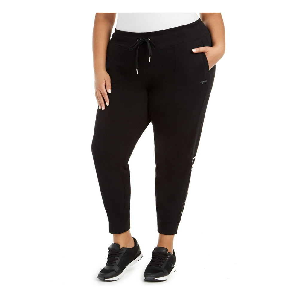 Calvin Klein - CALVIN KLEIN Womens Black Heather Lounge Pants Size 3X - Walmart.com - Walmart.com