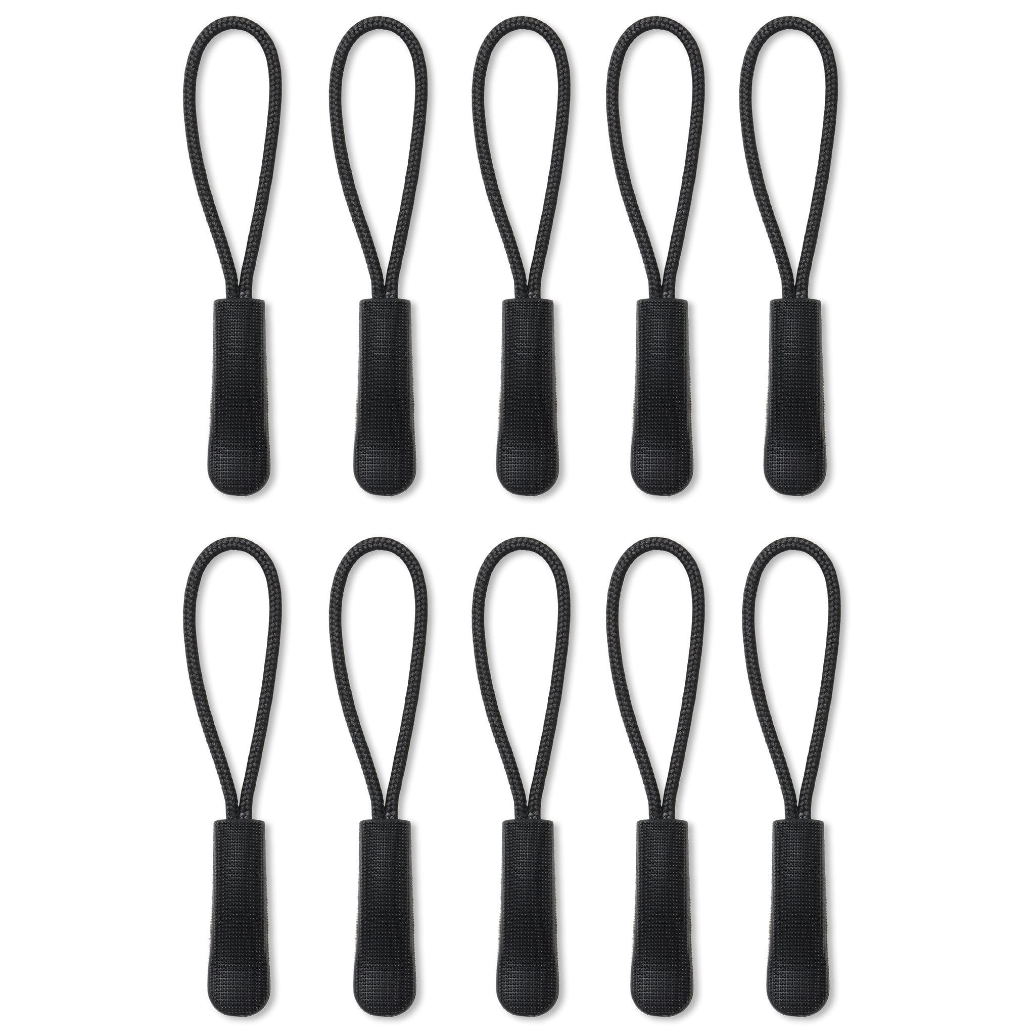 NEO Tactical Gear Zipper Pulls (10 Pack) Strong Nylon Cord with