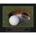 thumbnail image 3 of Frontline 14x12 Black Modern Framed Museum Art Print Titled - Frustration:golf, 3 of 5