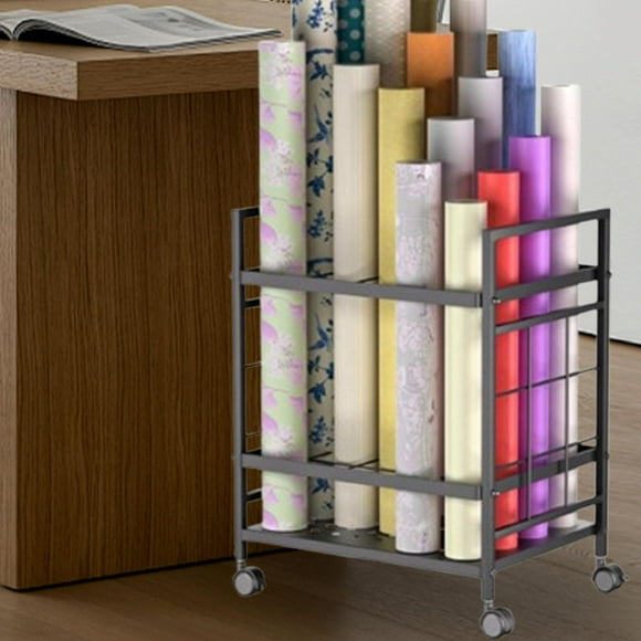 CARRO de ALMACENAMIENTO de ALMACENAMIENTO de ALMAPLAJE de BULSEPRint Soporte de archivos versátiles versátiles para envolver la escuela de papel en