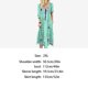 thumbnail image 4 of Vestido largo con estampado floral bohemio Cuello en V Cordón con cordones Ropa de manga larga Scienceny AP000133-45B, 4 of 6