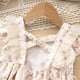 thumbnail image 5 of Vestido de Fiesta de Navidad de las Niñas de Pecho Delgado sin Mangas Cintura Acanalada Falda Francesa Cinchada para Dormir Vestido de Navidad de Ocio Diario Niña Bebé, 5 of 7