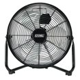 thumbnail image 1 of EZ-CHILL Ventilador de piso con cuna de 12", 3 velocidades, alta velocidad, inclinación ajustable de 180 grados, totalmente metálico, asa de transporte, pies de goma, flujo de aire de 15.42 pies/seg,, 1 of 5