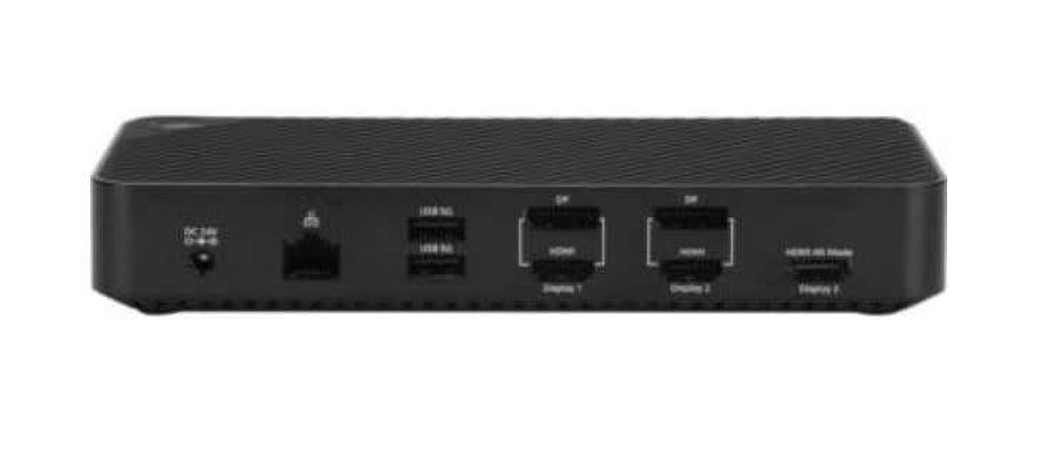 SIIG Triple Hybrid 4K Video Docking Station with PD Charging, Black