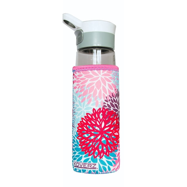 Aislante para Botella Koverz de Neopreno con Pétalos 700-900mL