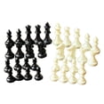 thumbnail image 1 of BELOVING 34 Pcs Pièces d'Échecs en Résine Dames Jeu Tournoi Échecs Figures 7.5cm King, 1 of 10