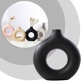 thumbnail image 1 of Innovative Geometric Ceramic Vase A New Choice For Home Decoration,Vase Ornament*1 Clearance, 1 of 5